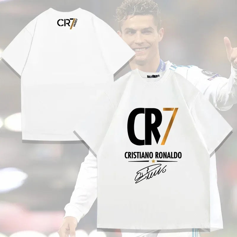 CR7 Signature T-Shirt – Black Edition