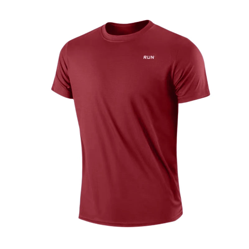 Men’s Quick Dry Athletic T-Shirt – Lightweight Moisture-Wicking Gym Top