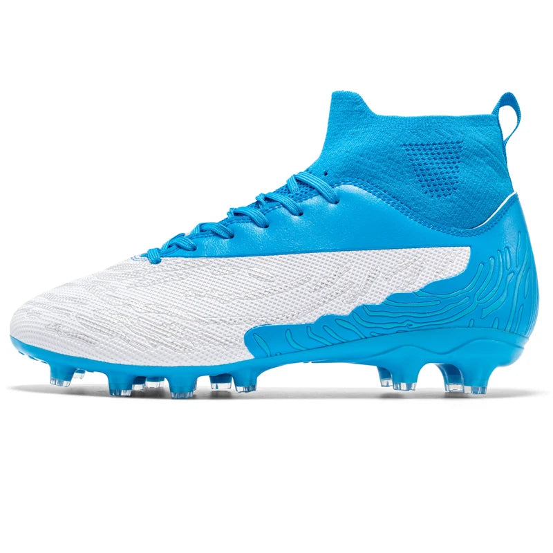 Phantom (Black) football boots – Lightweight, High Grip, Sock Fit