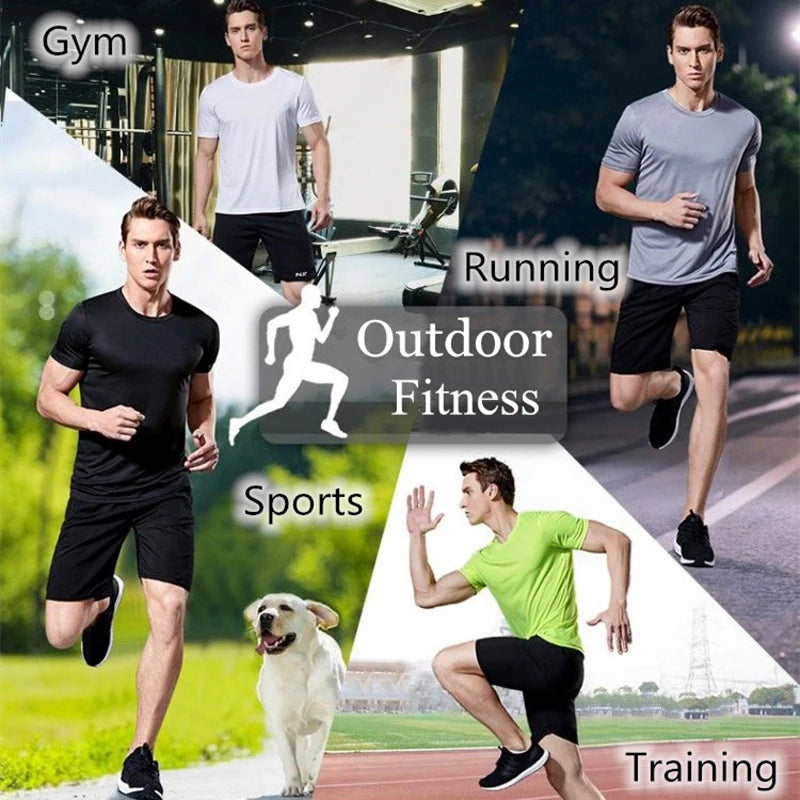 Men’s Quick Dry Athletic T-Shirt – Lightweight Moisture-Wicking Gym Top