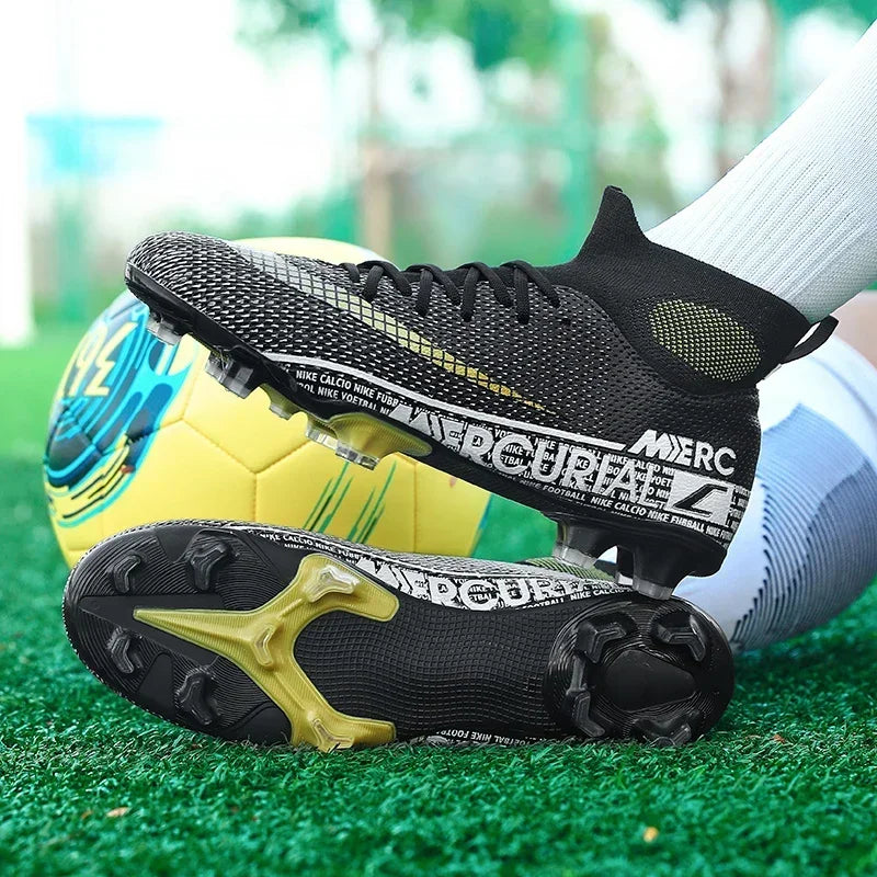 Nike Mercurial - Red High Cut Football boots for Firm Ground