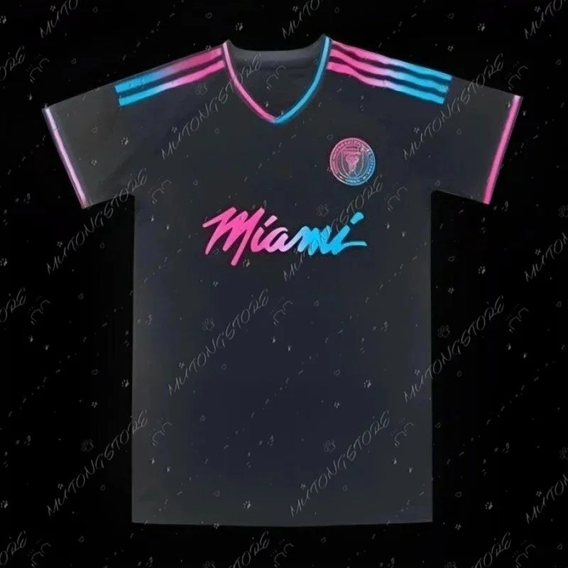 Inter Miami 2024/25 Away Jersey – Light Blue Edition with Pink Accents