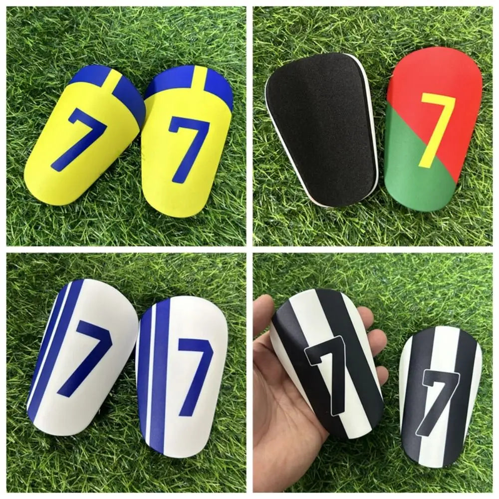 Shin Pads #7 – Multicolor Collection for Wingers & Strikers