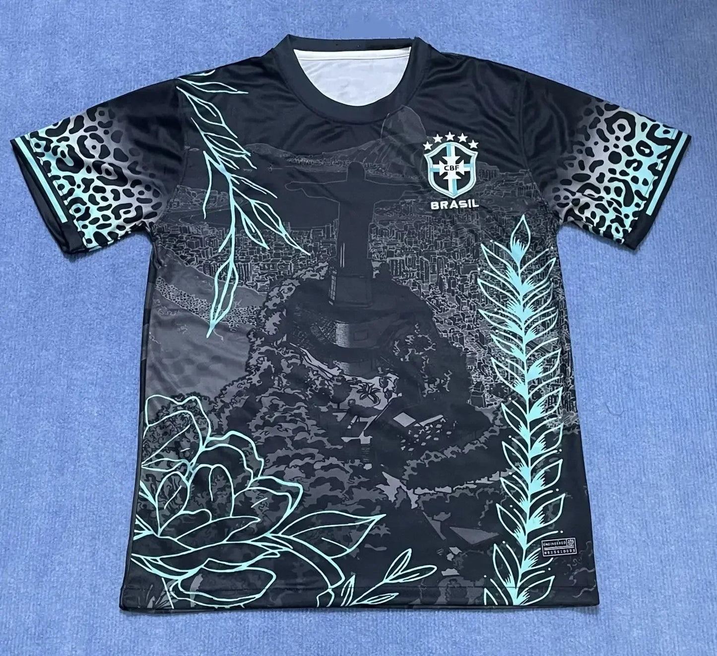 Brazil Jersey with Eagle Graphic – Limited Edition Fanwear