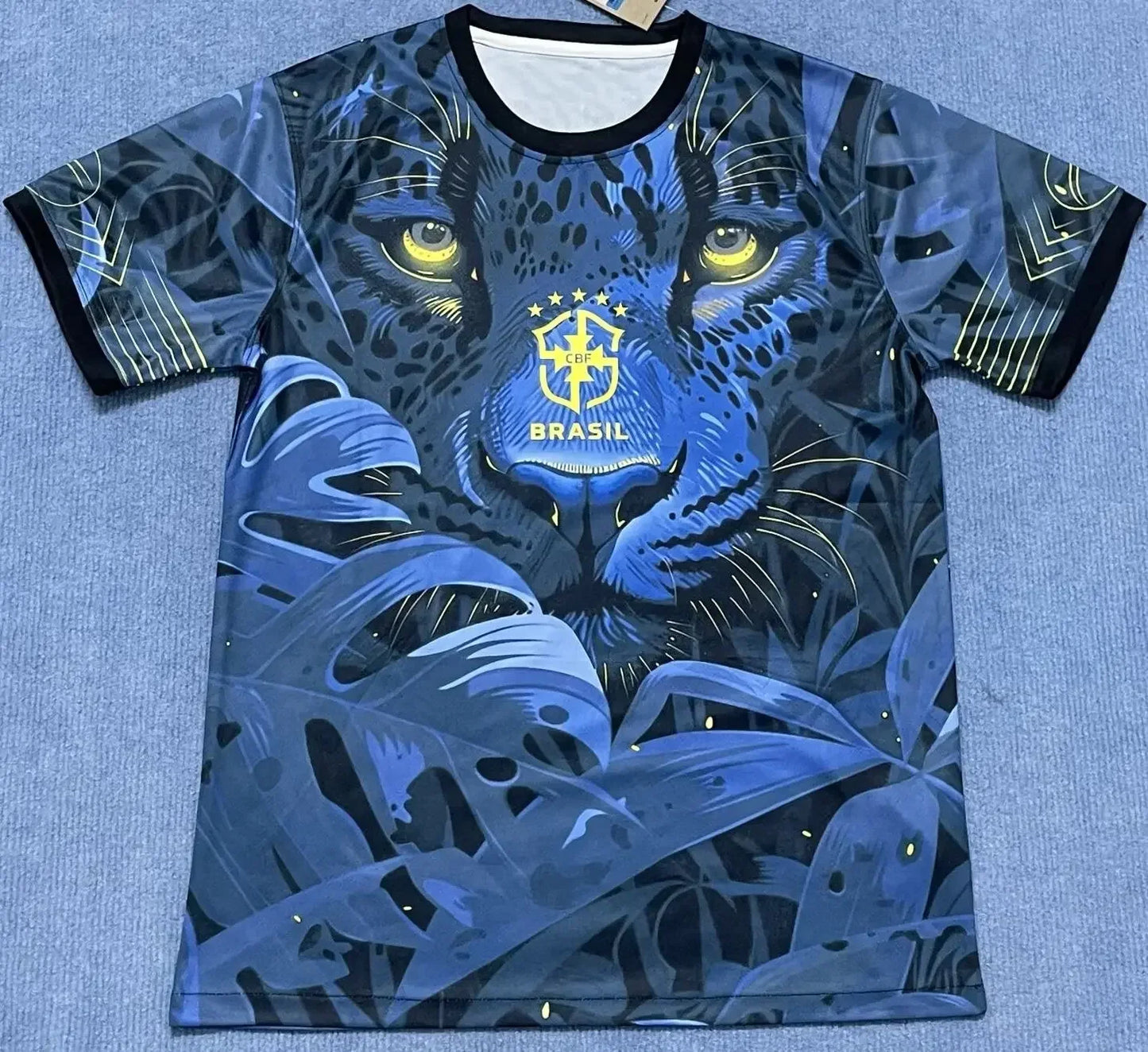 Brazil Jersey with Eagle Graphic – Limited Edition Fanwear