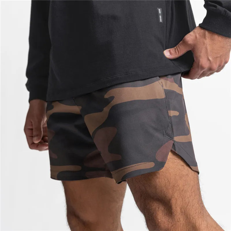Men’s Gym Shorts with Back Pocket – Sleek & Functional