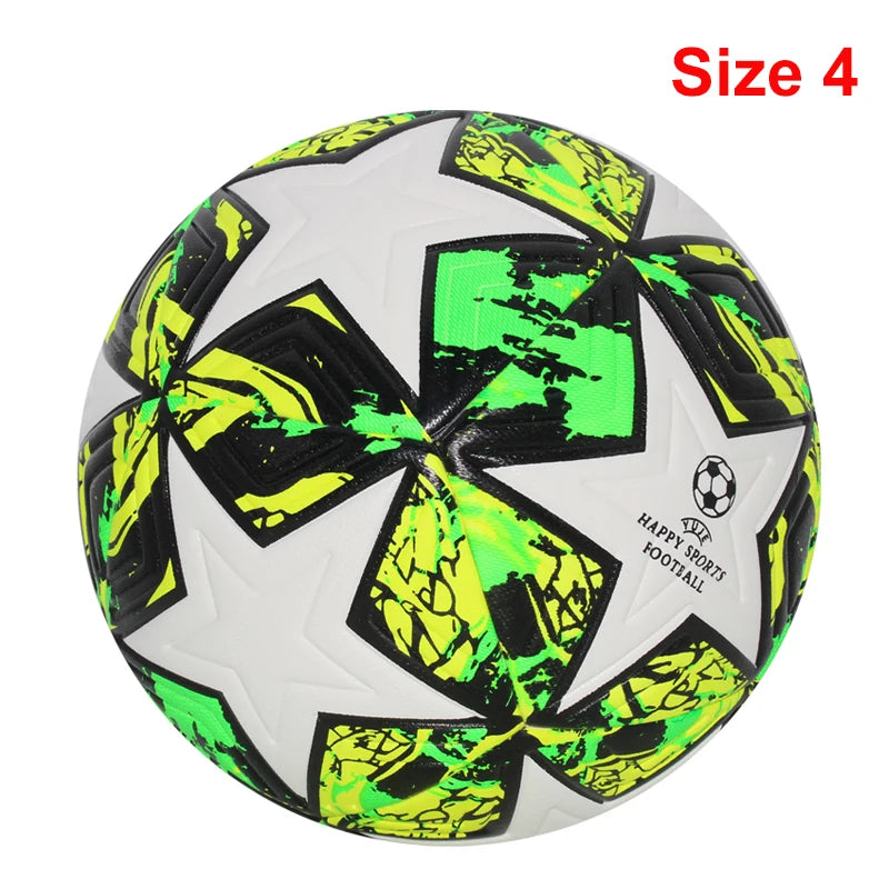 Champions League Style football Ball – Star Design | Size 5