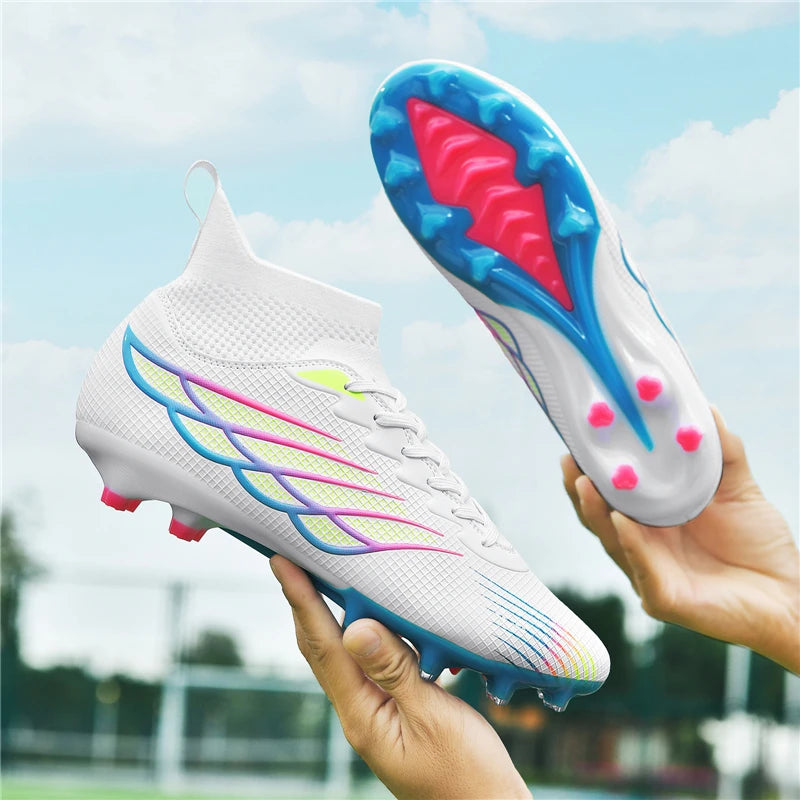 “Men’s Lightweight Professional Football Boots – Enhanced Grip & Comfort”