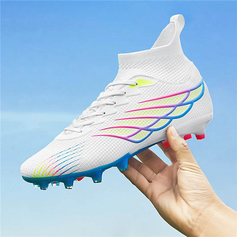 “Men’s Lightweight Professional Football Boots – Enhanced Grip & Comfort”