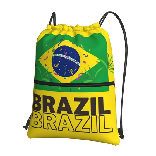 1. Brazil Football Backpack – Official Fan Gear