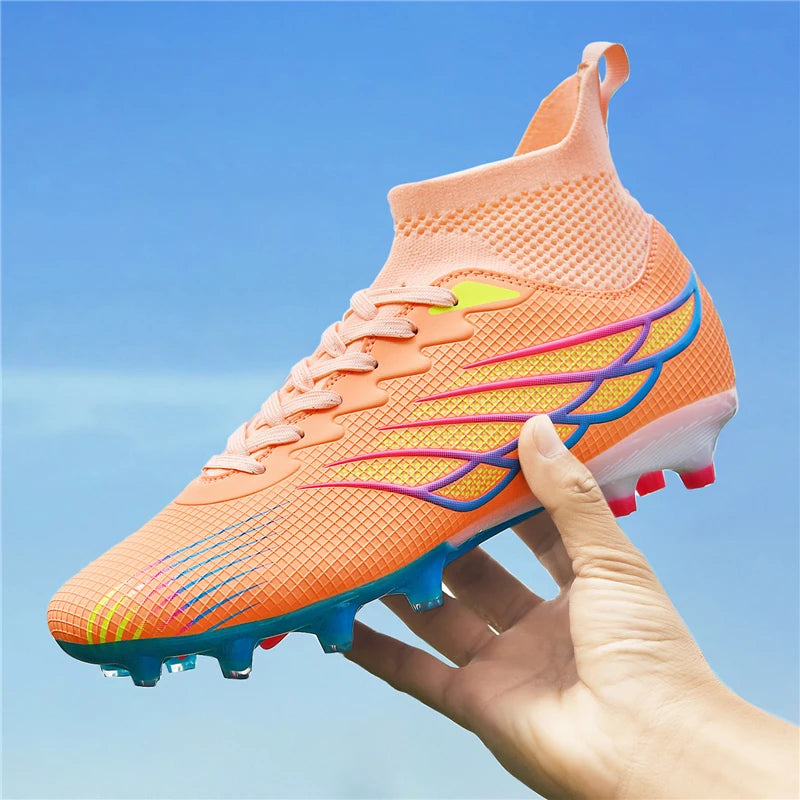 “Men’s Lightweight Professional Football Boots – Enhanced Grip & Comfort”