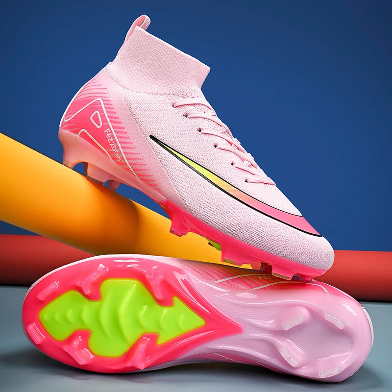 Men's Nike Mercurial football boots – Lightweight Pink Football Boots with Ankle Support for Firm Ground