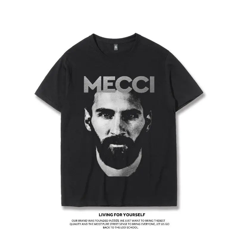 "Eyes on Greatness" – Messi Graphic T-Shirt