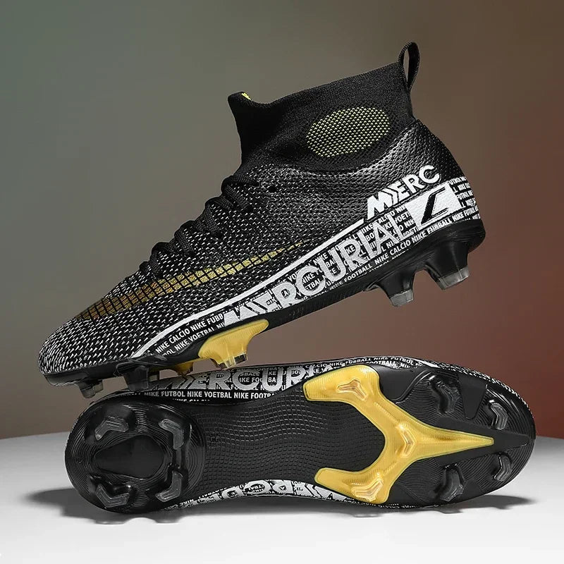 Nike Mercurial - Red High Cut Football boots for Firm Ground