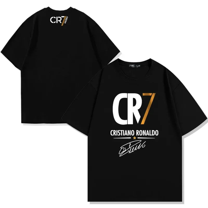 CR7 Signature T-Shirt – Black Edition